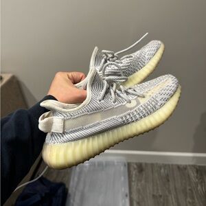 Gray and Cream Sneakers